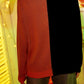 Orange-schwarzer Halloween-Pullover - Sophie