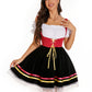 Bayerisches Kleid mit Schnürung und Puffärmeln - Anna
