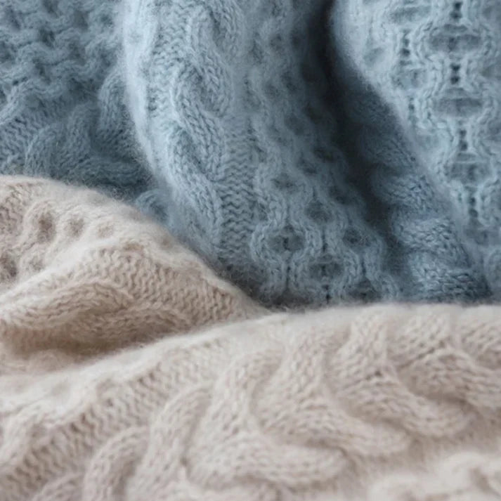 Pullover mit rollkragen naht kaschmir Lucia