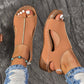Weiße Sandalen mit Cutouts - Tessa