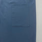 Weite blaue Hose mit Taschen und Kordelzug - Mia