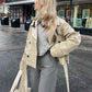 Athena | damen-trenchcoat in beige