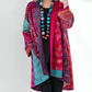 Damen Strickcardigan Blau - Selina