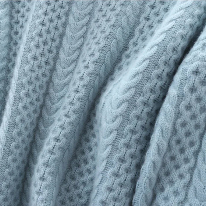 Pullover mit rollkragen naht kaschmir Lucia