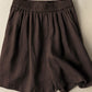 Leinen Beige Shorts - Tilda