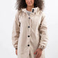 Clara - Schicke Weiße Regenjacke