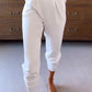 Weißer Casual Jogger - Mila