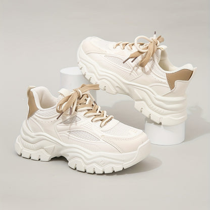 Weiße Chunky Sneaker - Ella
