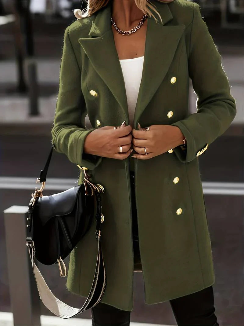 Clara |schlanker wollmantel