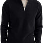 Reißverschluss-Sweater Grün – Jonas