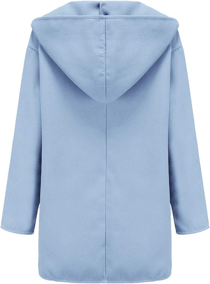 Damen winter-trenchcoat lang – eleganter mantel für kalte tage