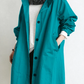Wasserdichter trenchcoat mit kapuze helena