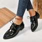 Schwarzer eleganter loafer - Sophie