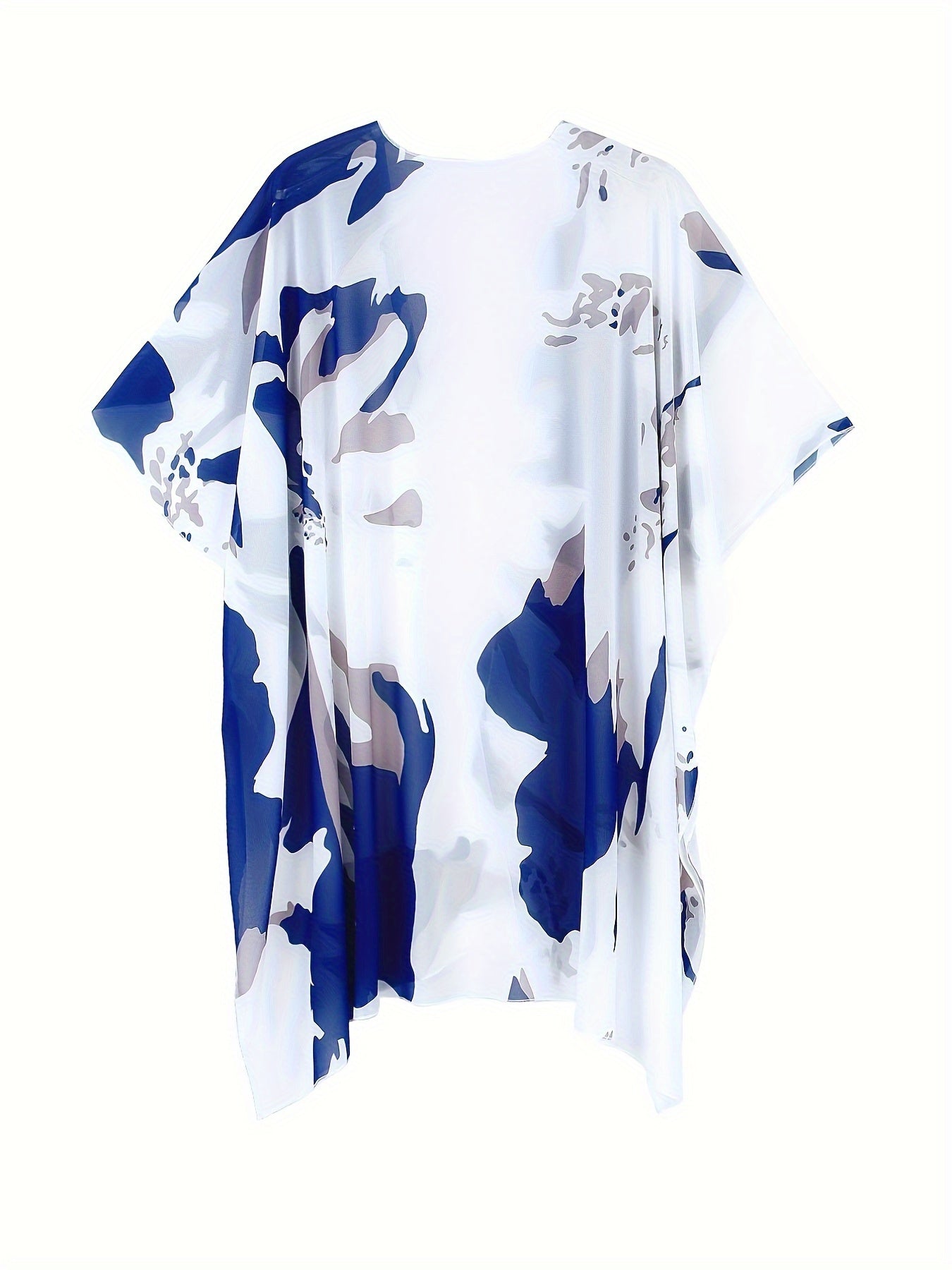 Blau-Weißer Sommerkimono - Maya