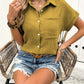 Grünes Casual-Hemd - Lea