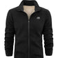 Gefütterte fleecejacke für herren – warm & funktional