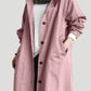 Wasserdichter trenchcoat mit kapuze helena