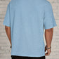 Schwarzes Herren Sommer-Strick-T-Shirt - Finn