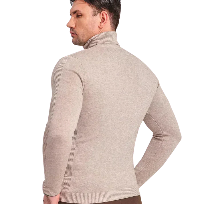 Noah – cashmere rollkragenpullover mit slim fit