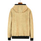 Winterjacke mit Kapuze und Fleece Dunkelgrau - Tobias