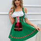 Grünes Fit-and-Flare Dirndlkleid - Lena