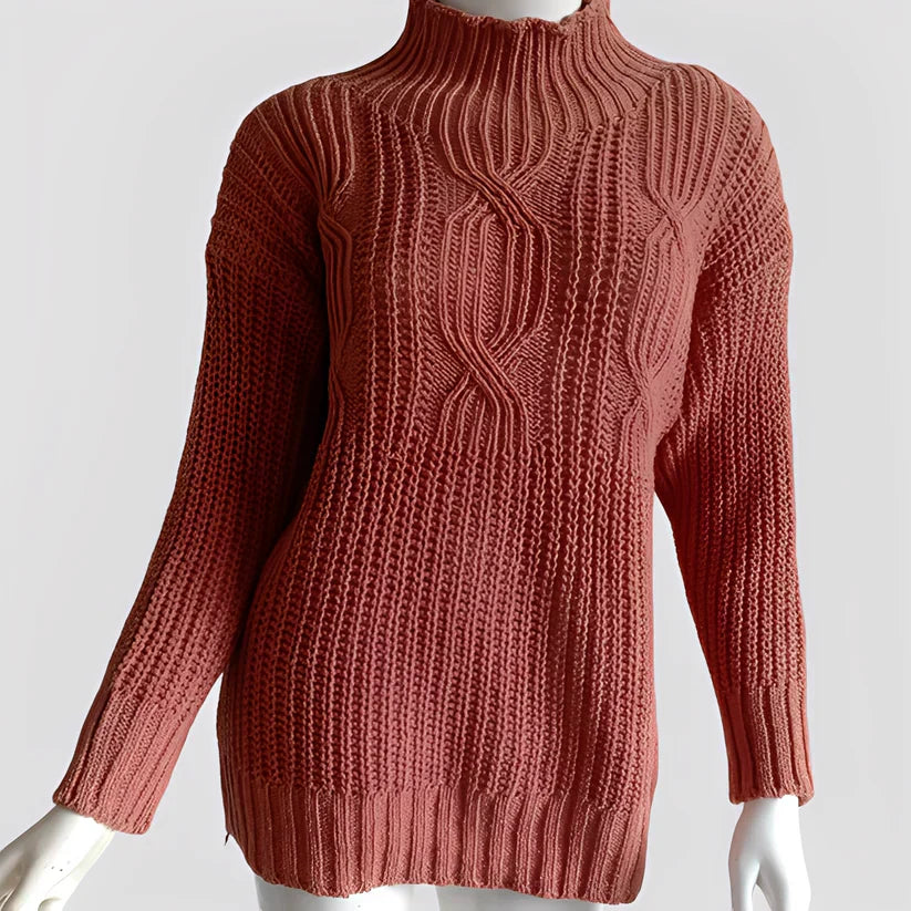 Julianne stylischer, warmer strickpullover – damen