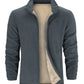 Gefütterte fleecejacke für herren – warm & funktional