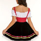 Bayerisches Kleid mit Schnürung und Puffärmeln - Anna