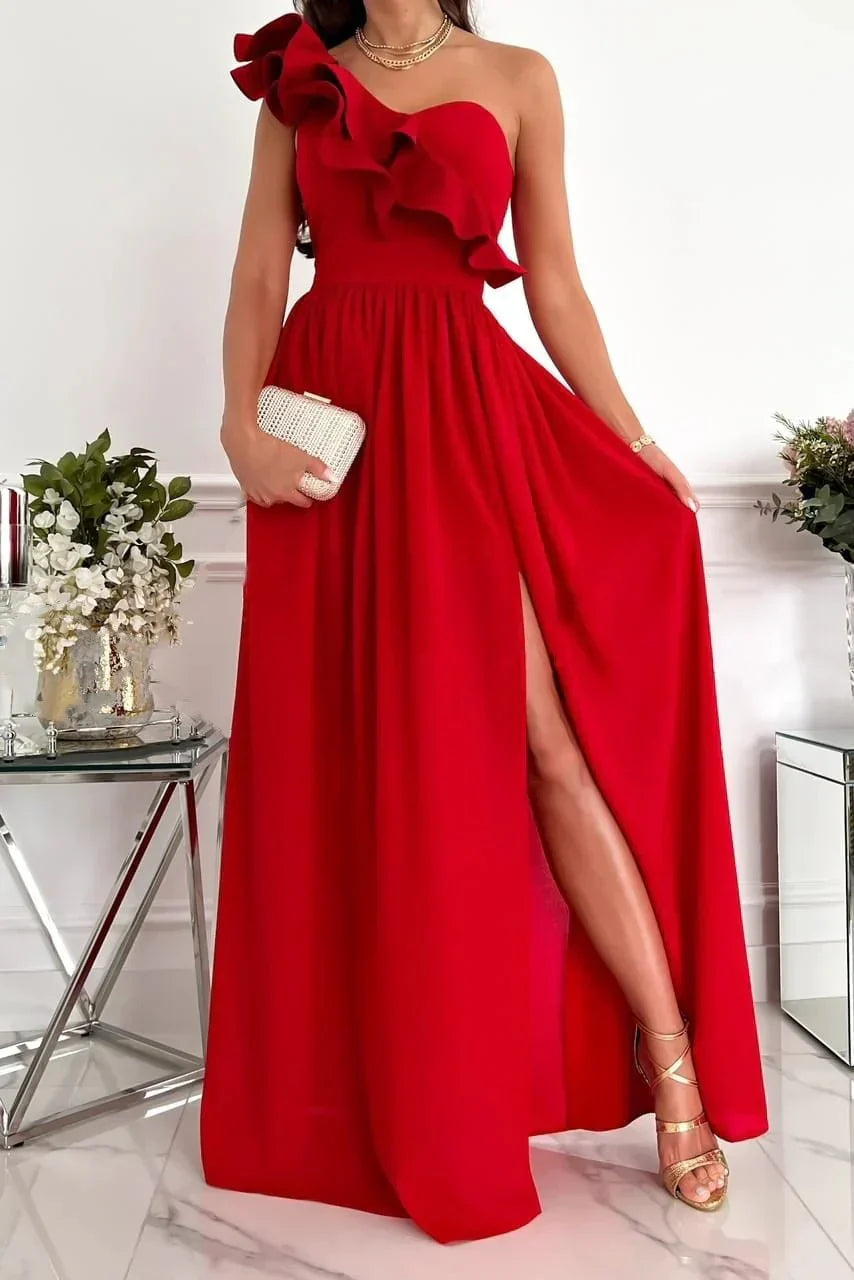 Ein schulter maxikleid für den sommer | Alfreda
