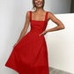 Polly - einfarbiges abendkleid