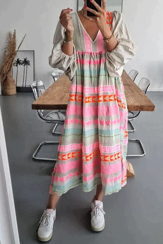 Helene - buntes kleid für den sommer