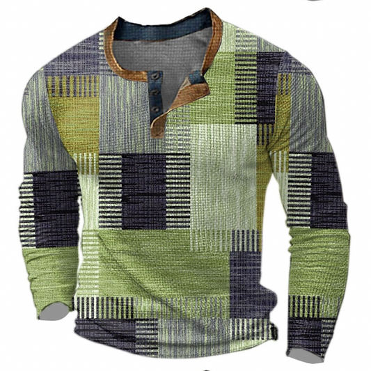 Herren Strickpullover Orange - Matteo