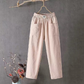 Leinenhose mit gummizug in der taille - Marika