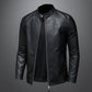 Jasper – robuste lederjacke im biker-stil