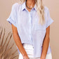 Stilvolle - bluse in zartem hellblau