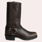Erik – klassische leder-boots mit stabilem absatz und harness-design
