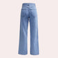 Emma high-waist straight-leg jeans