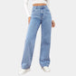 Emma high-waist straight-leg jeans