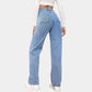 Emma high-waist straight-leg jeans