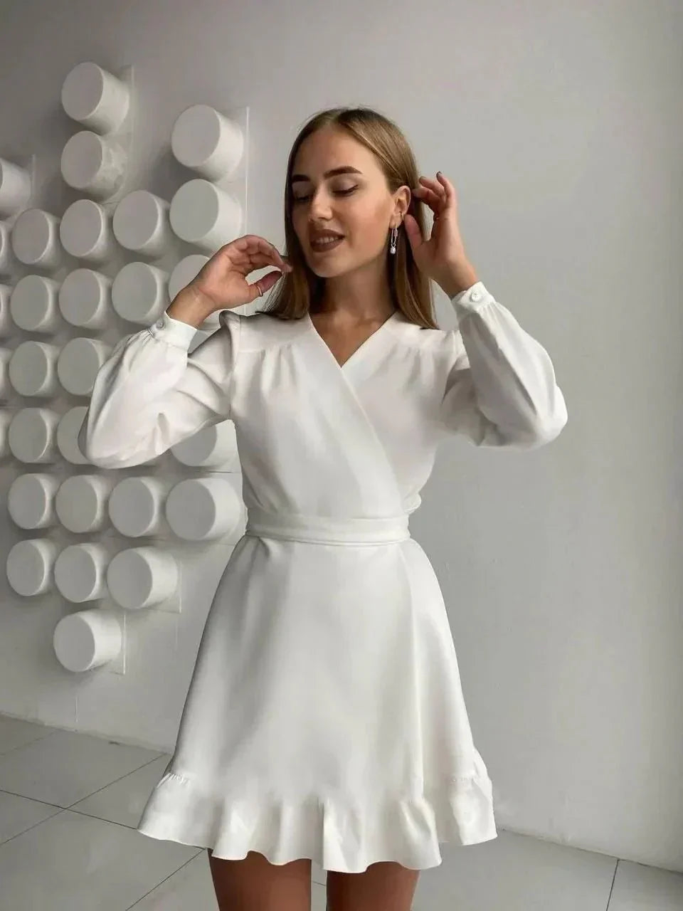 Elegantes  a linien kleid - Carmee
