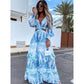 Sommerliches maxikleid mit ausschnitt | Cathriona