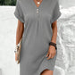 Sommerkleid mit v-ausschnitt - clara
