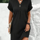 Sommerkleid mit v-ausschnitt - Clara