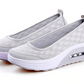 Nora Graue Mesh-Loafer