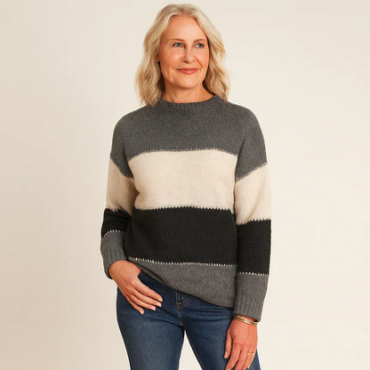 Anneliese damen pullover – warmer, moderner strickpullover für kühle tage