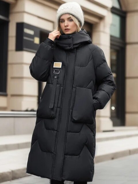Elegante Winterjacke Beige - Sofia