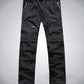 Herren zip-off hosen mit elastischem bund – wandelbare outdoor-hose