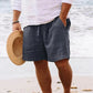 Atmungsaktive leinenshorts - Zach