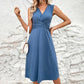 Zara - damen knielanges sommerkleid midi