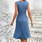 Zara - damen knielanges sommerkleid midi